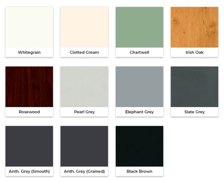 Rehau swatches