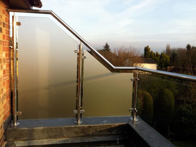 glass balustrade