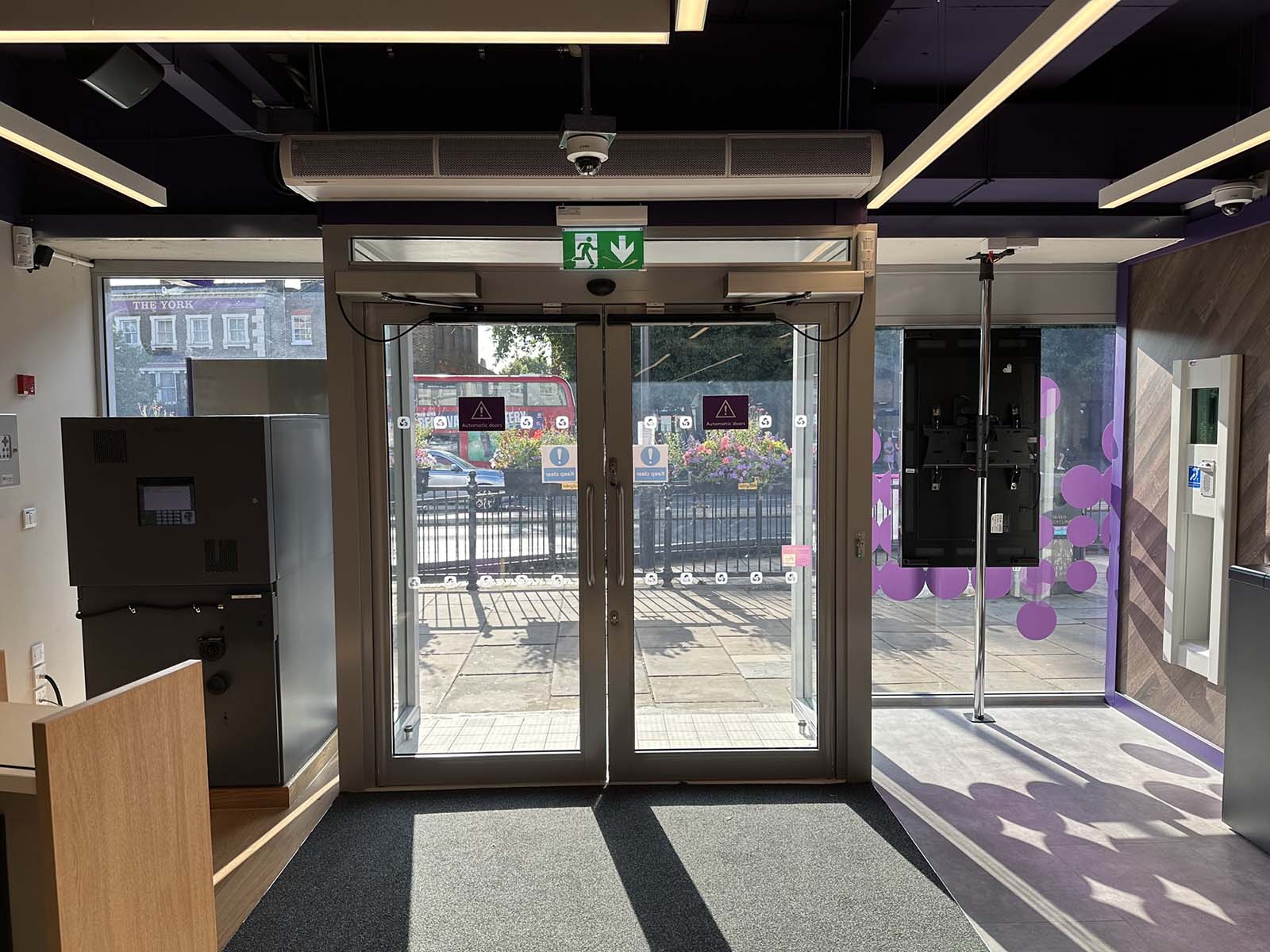 How to maintain glass installations in high traffic commercial spaces