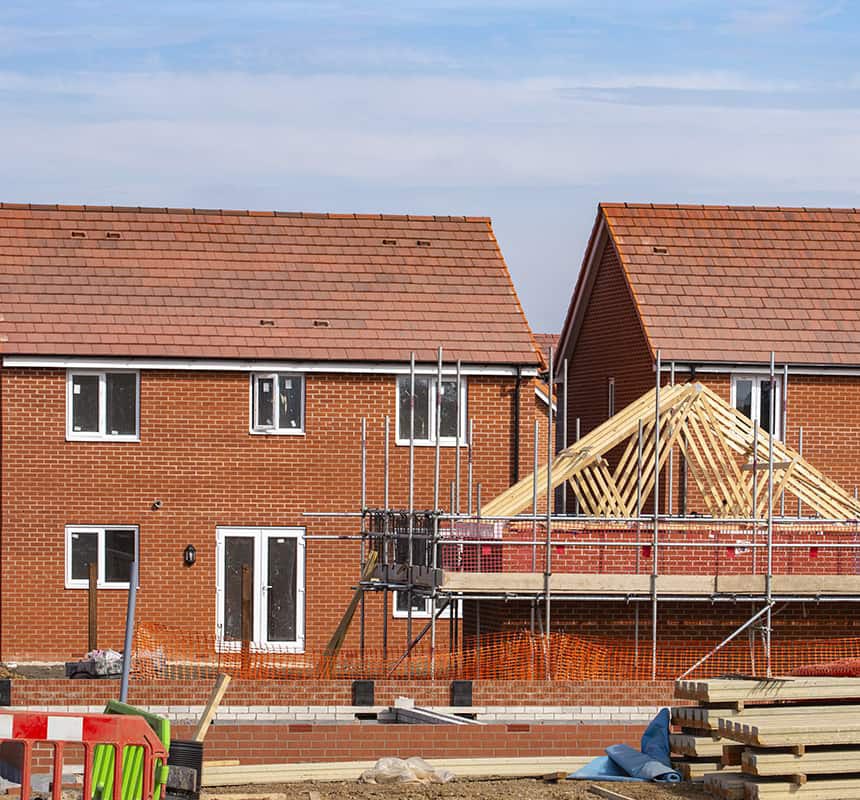 new build houses