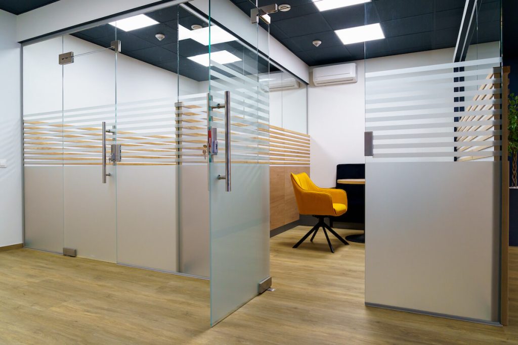 privacy glass office