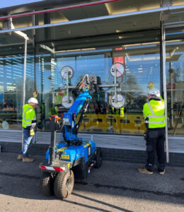 Shopfront urgent glass repair